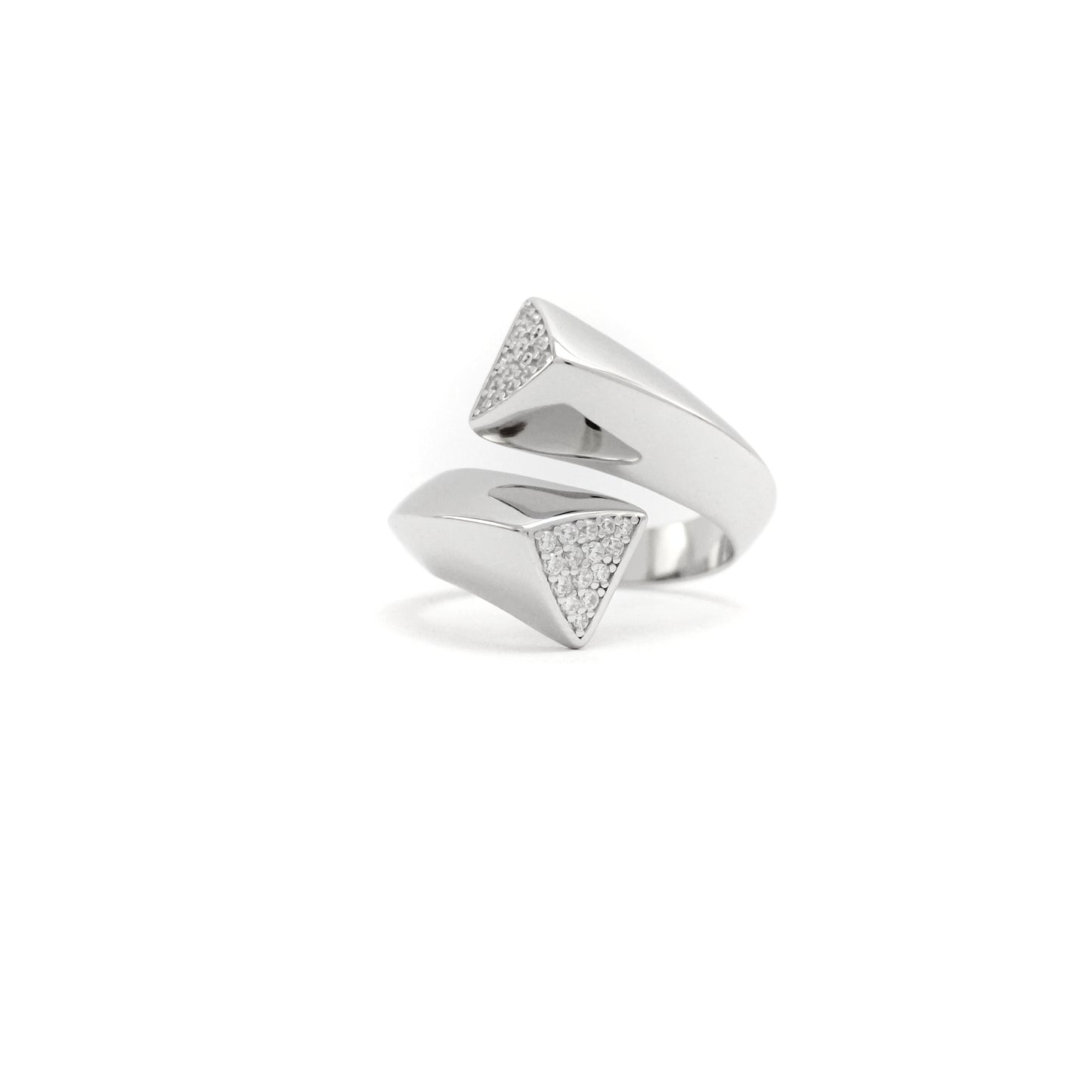 Cross Triangle Ring