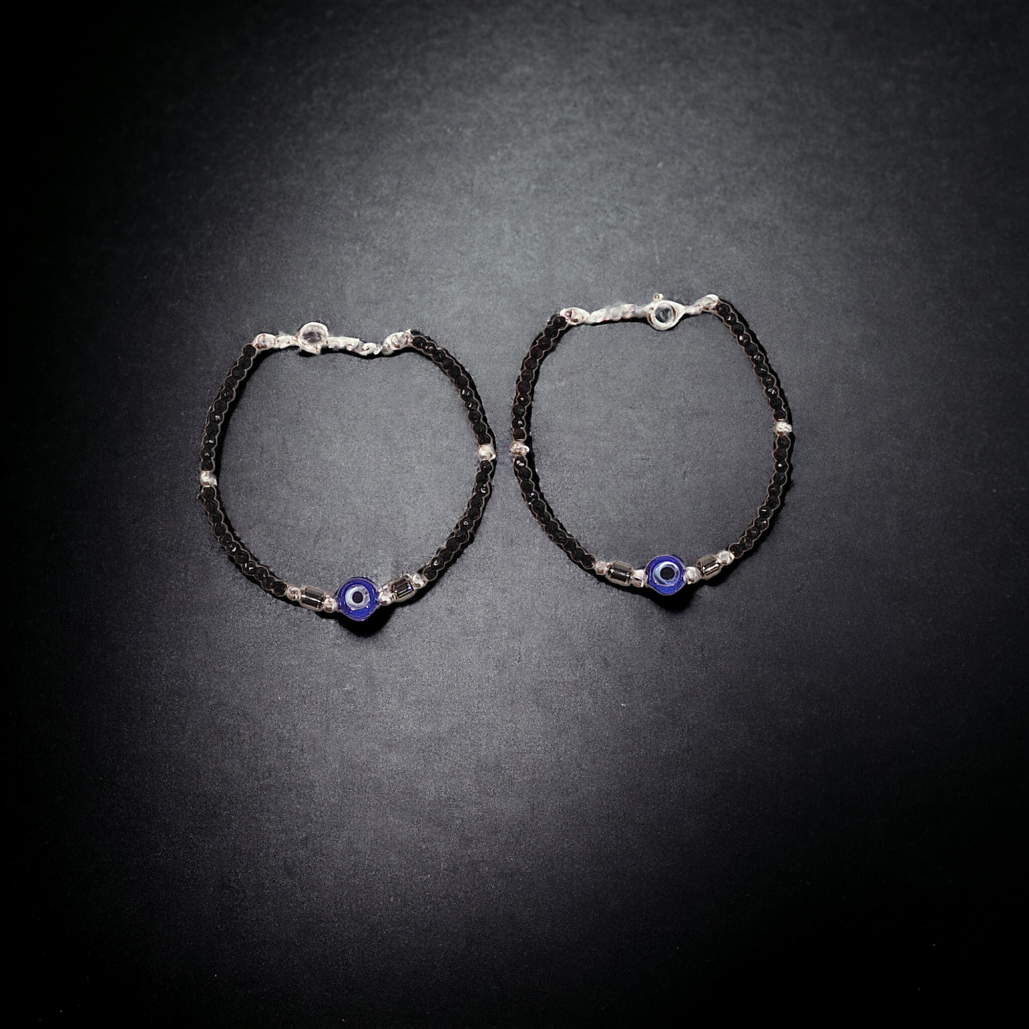 Evil Eye Black Beads Bracelet