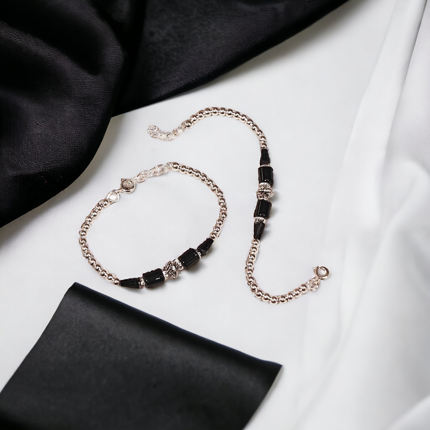 Silver Ball Baby Bracelet