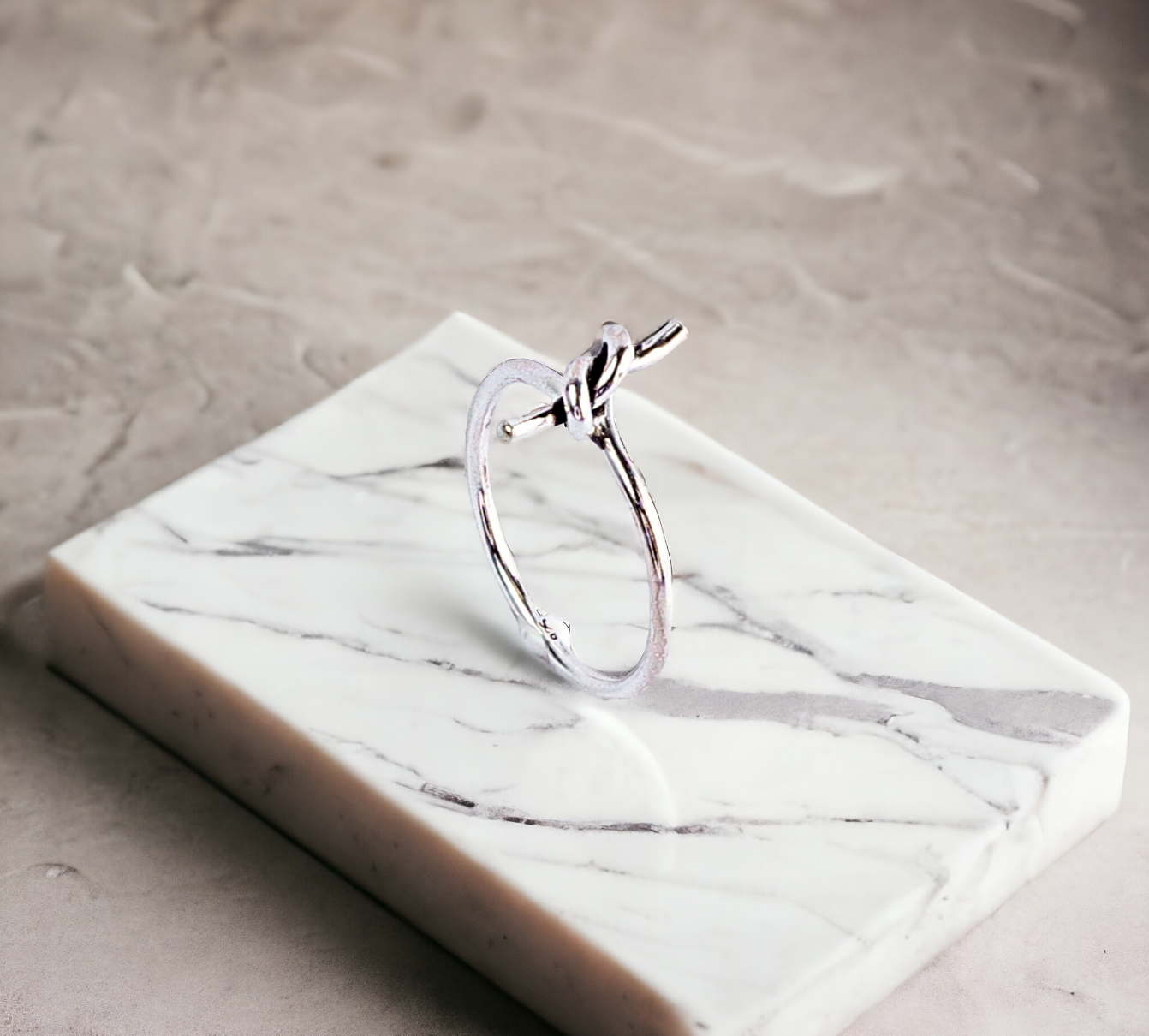 Knot Silver Ring