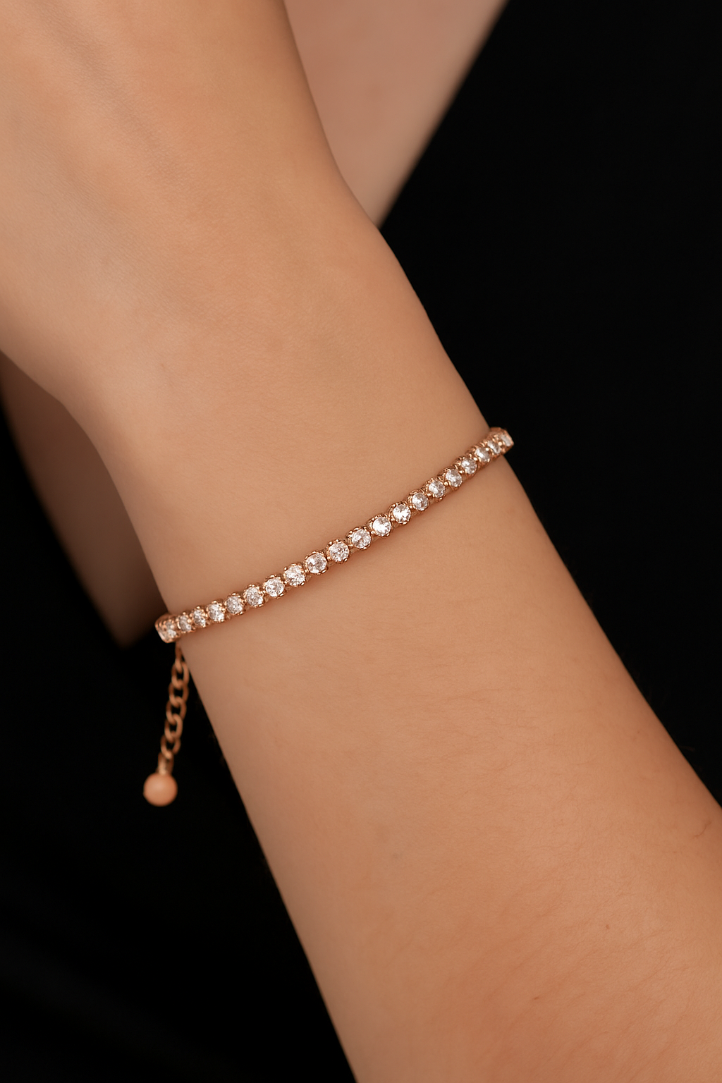 Round Tennis Bracelet