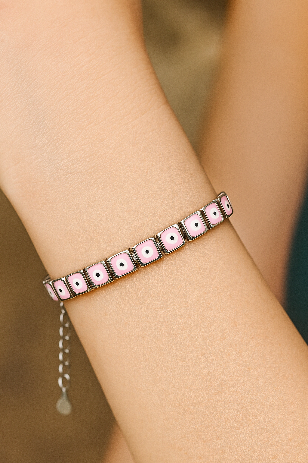 Square Evileye Bracelet
