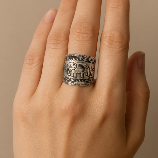 HANDCRAFTED ELEPHANT RING