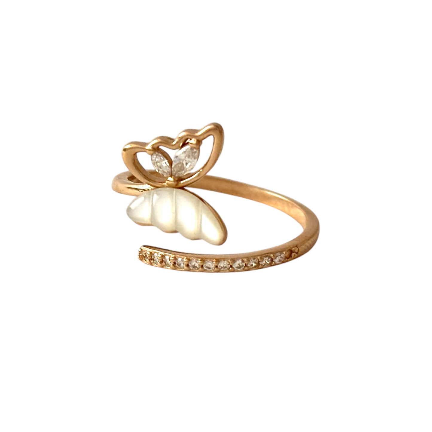 MOP Butterfly Ring RG05
