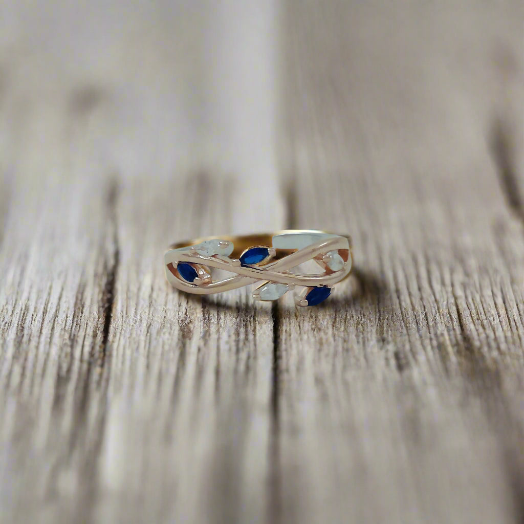 Leafy Silver Ring (RGS)(B)
