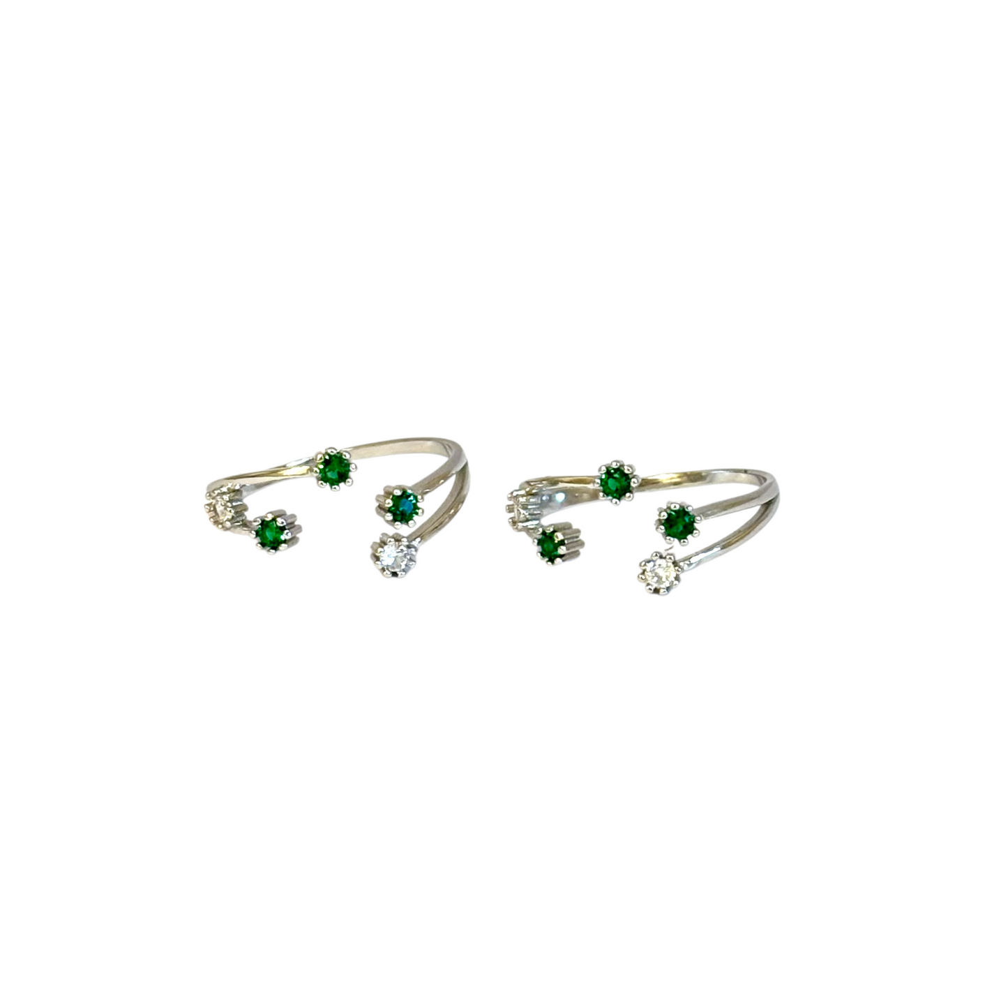 four stone toe ring