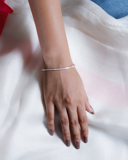 Rosegold Princess Tennis Bracelet