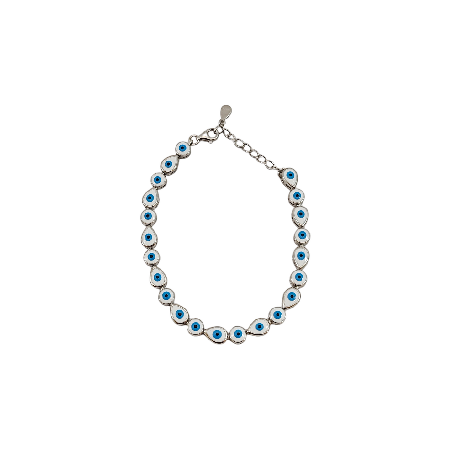 Round Pear Evileye Bracelet