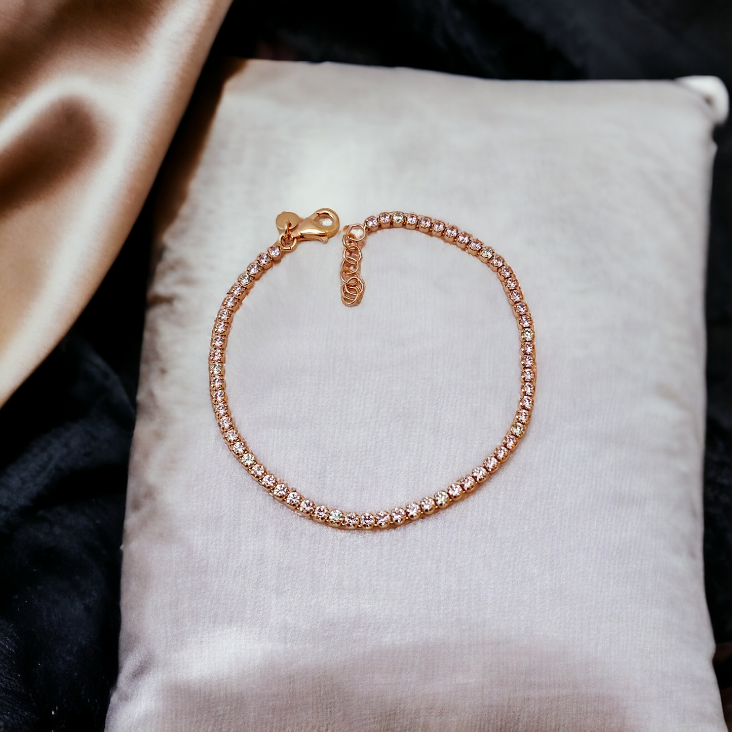 Round Tennis Bracelet