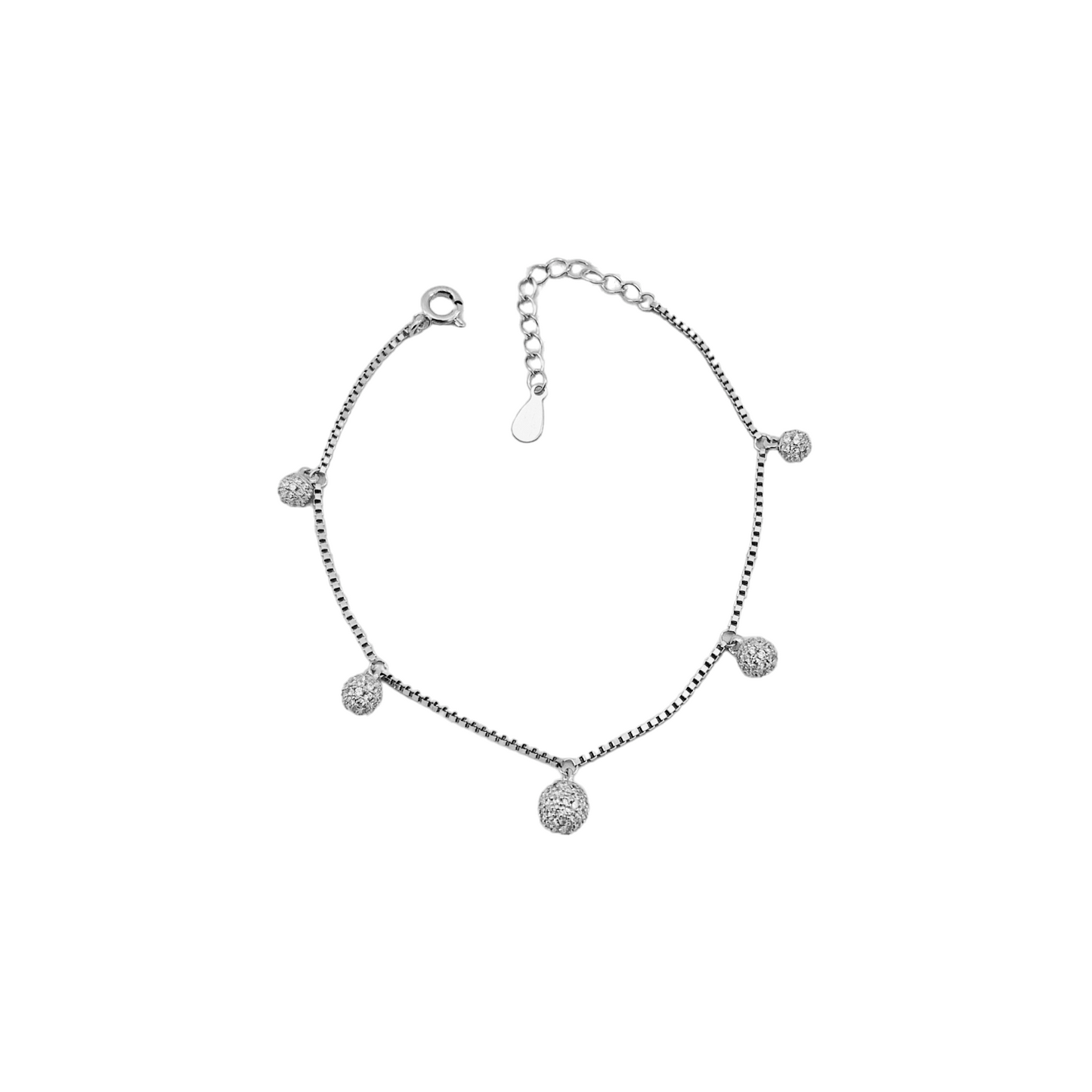 CZ Ball Bracelet