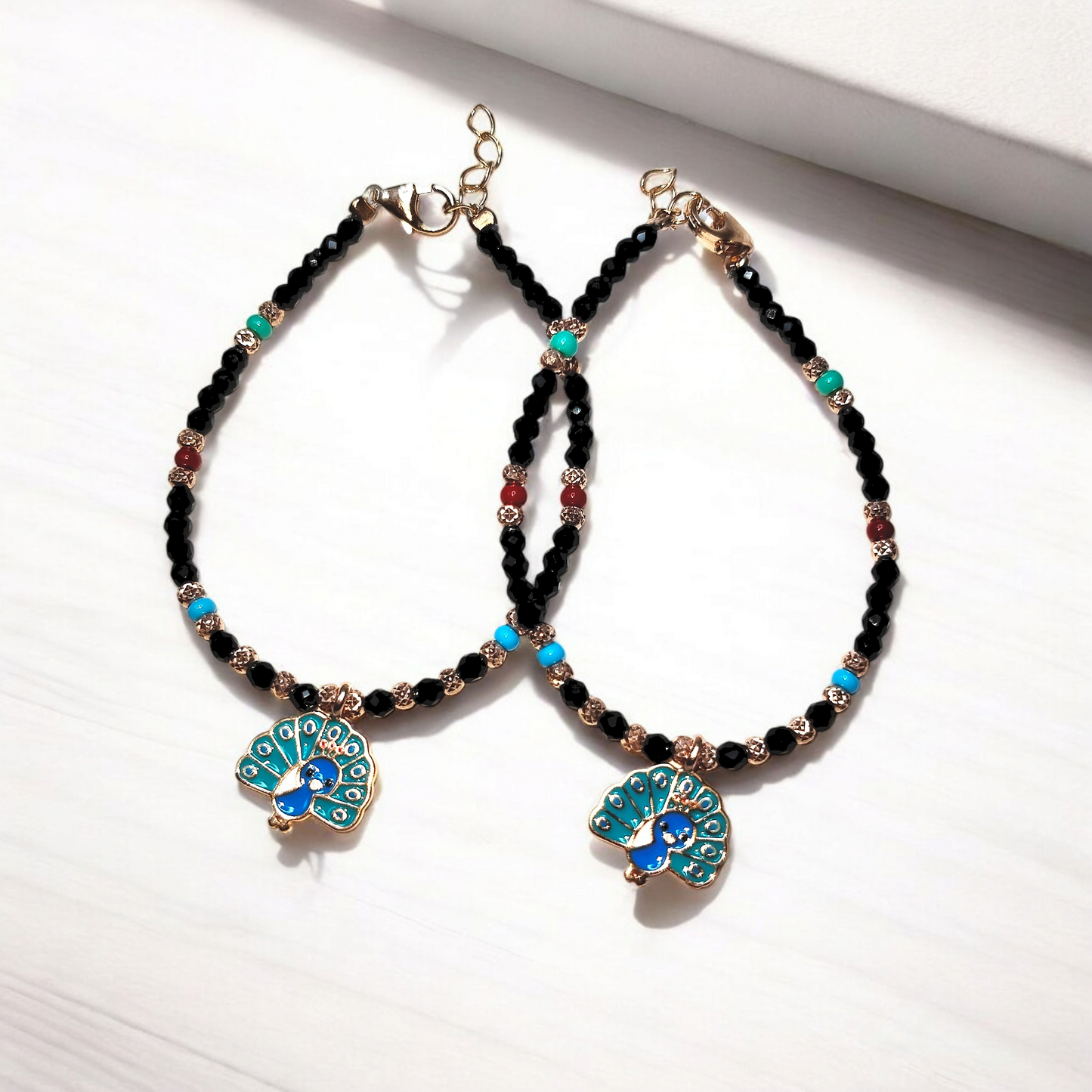 Peacock Charm Baby Nazariya