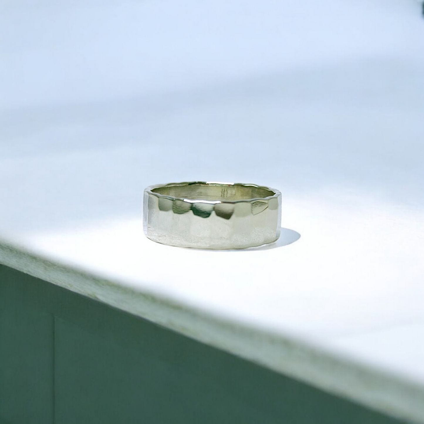 Men's Shinning Silver Ring