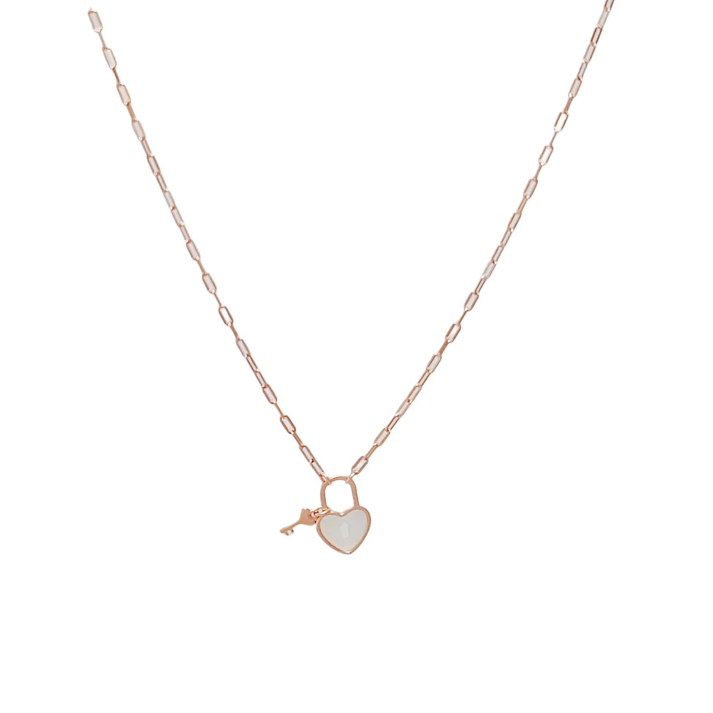 Lock & Key Hearts Chain R