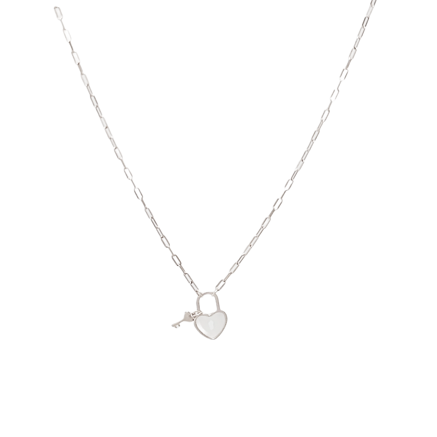 Lock & Key Hearts Chain S