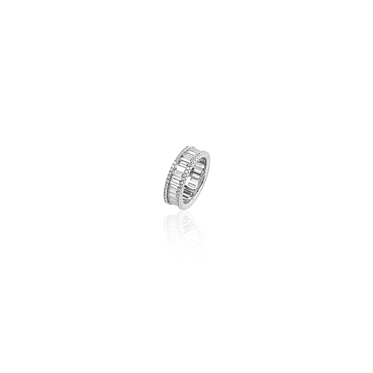Baguette Round Band
