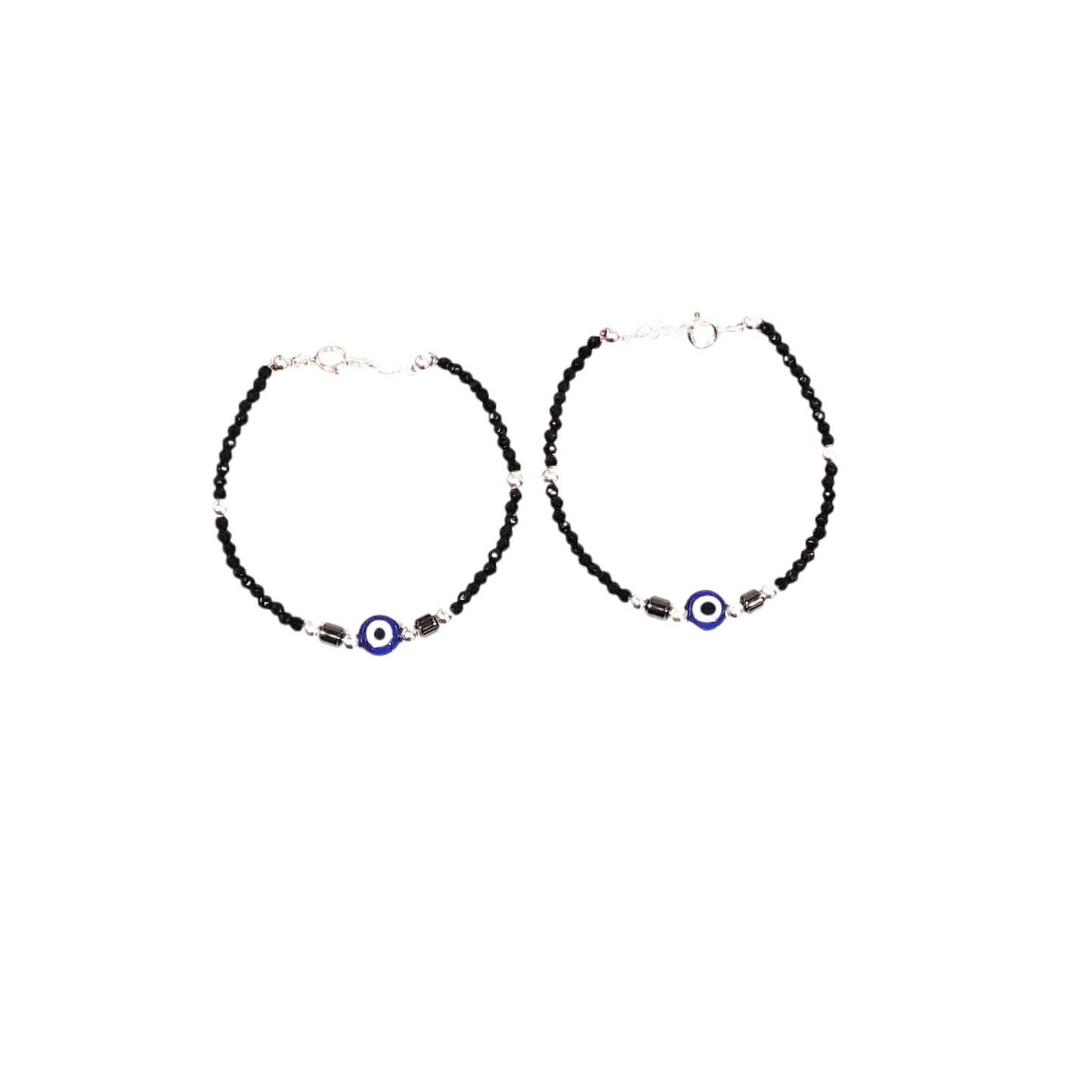 Evil Eye Black Beads Bracelet