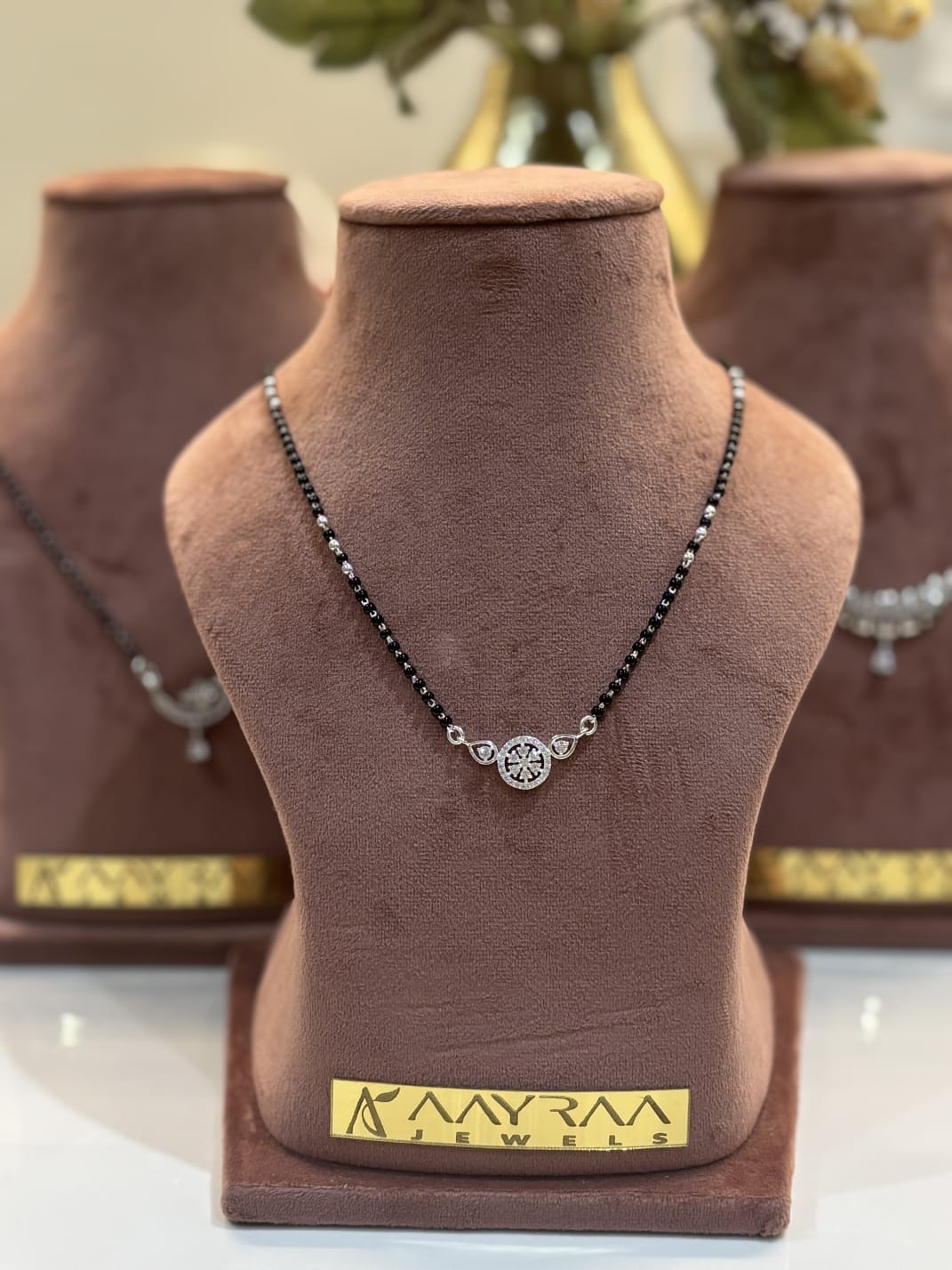 Round CZ Mangalsutra