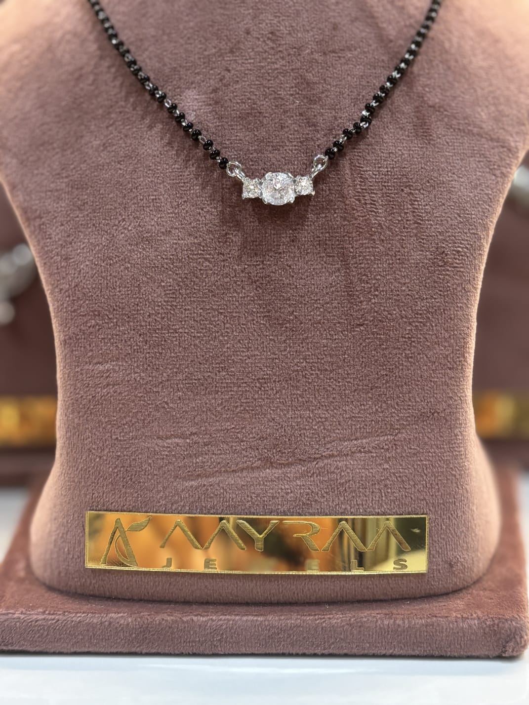 3 Stone Mangalsutra