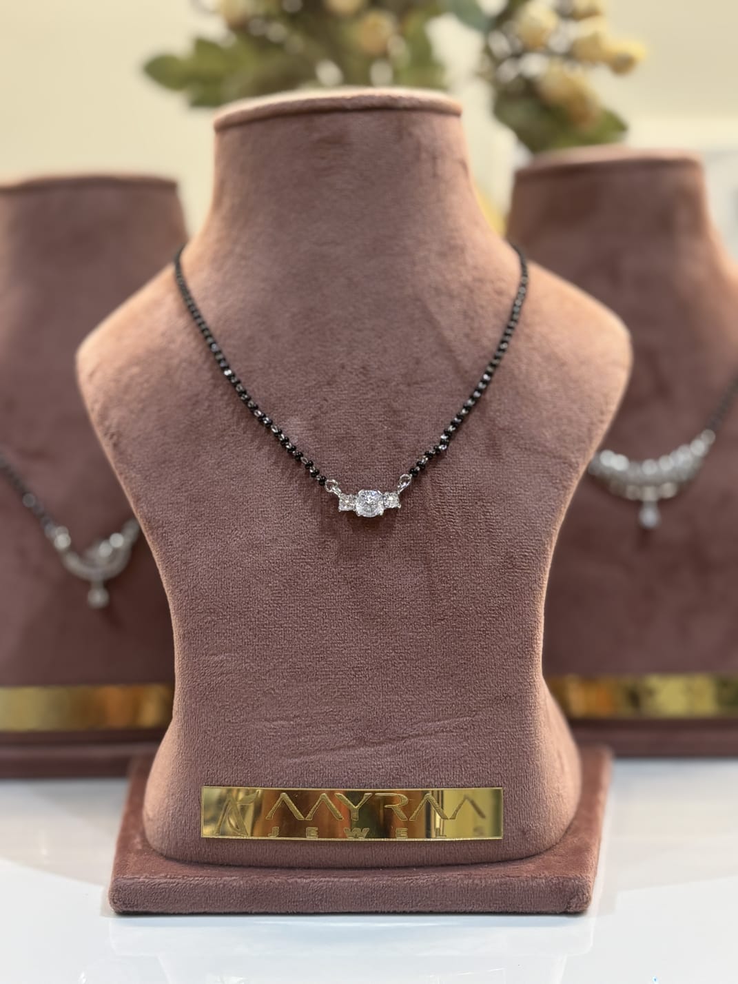 3 Stone Mangalsutra