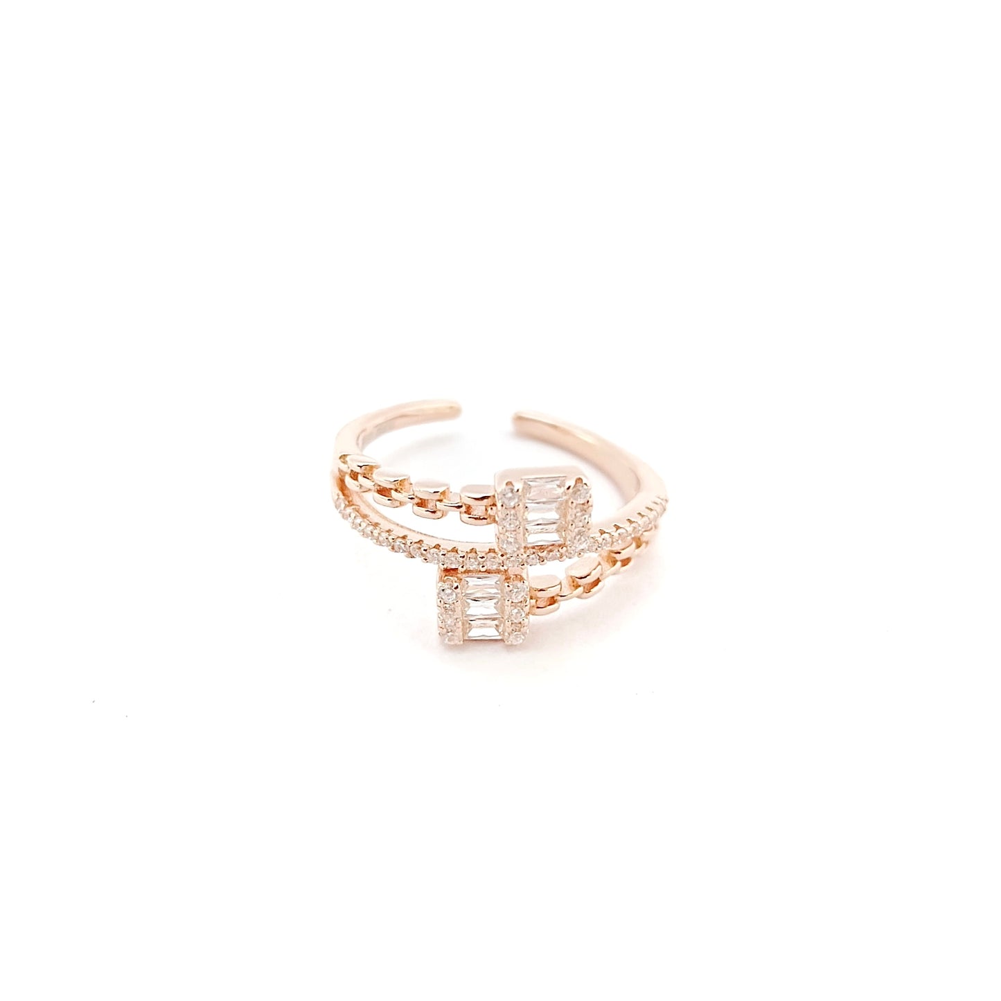 Cartier Baguette Rosegold Ring