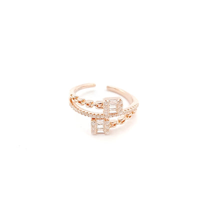 Cartier Baguette Rosegold Ring