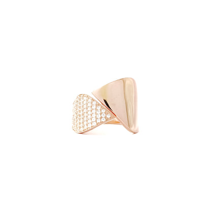 Rosegold Leaf Ring