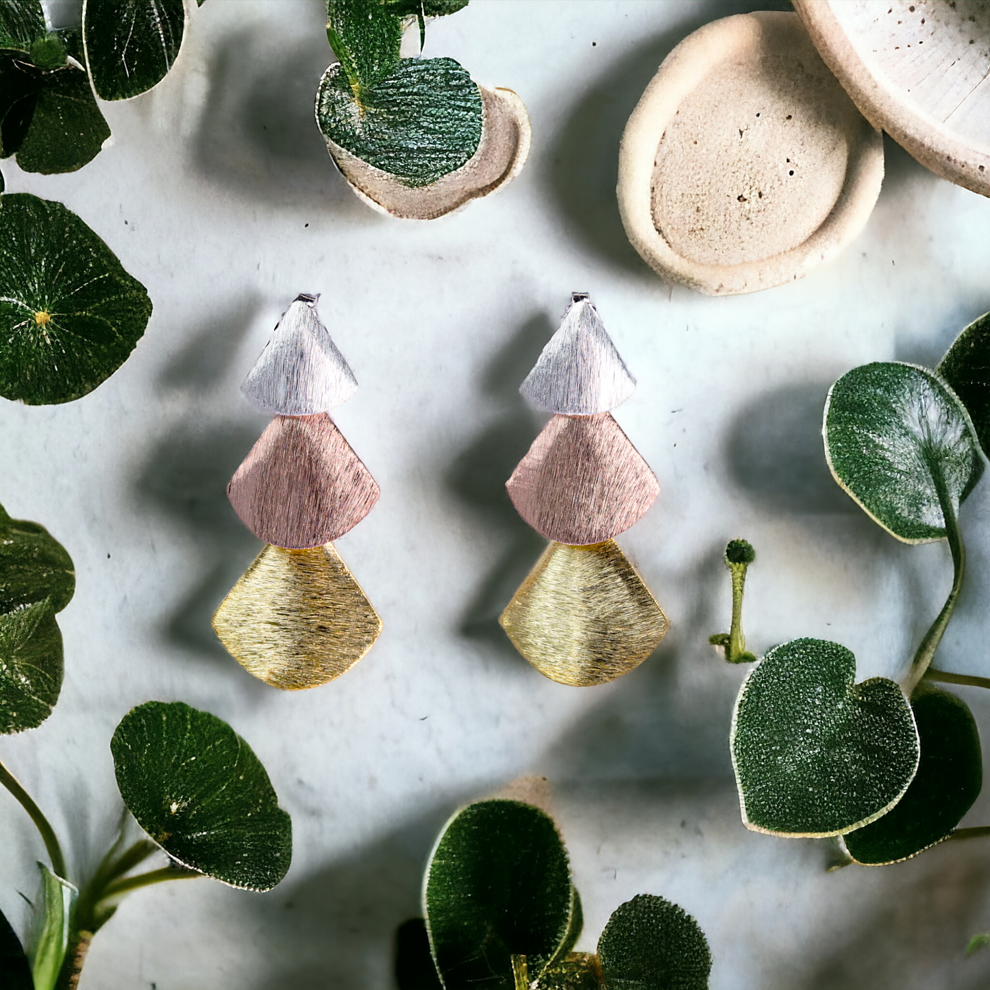 Tritone Exquisite Earrings