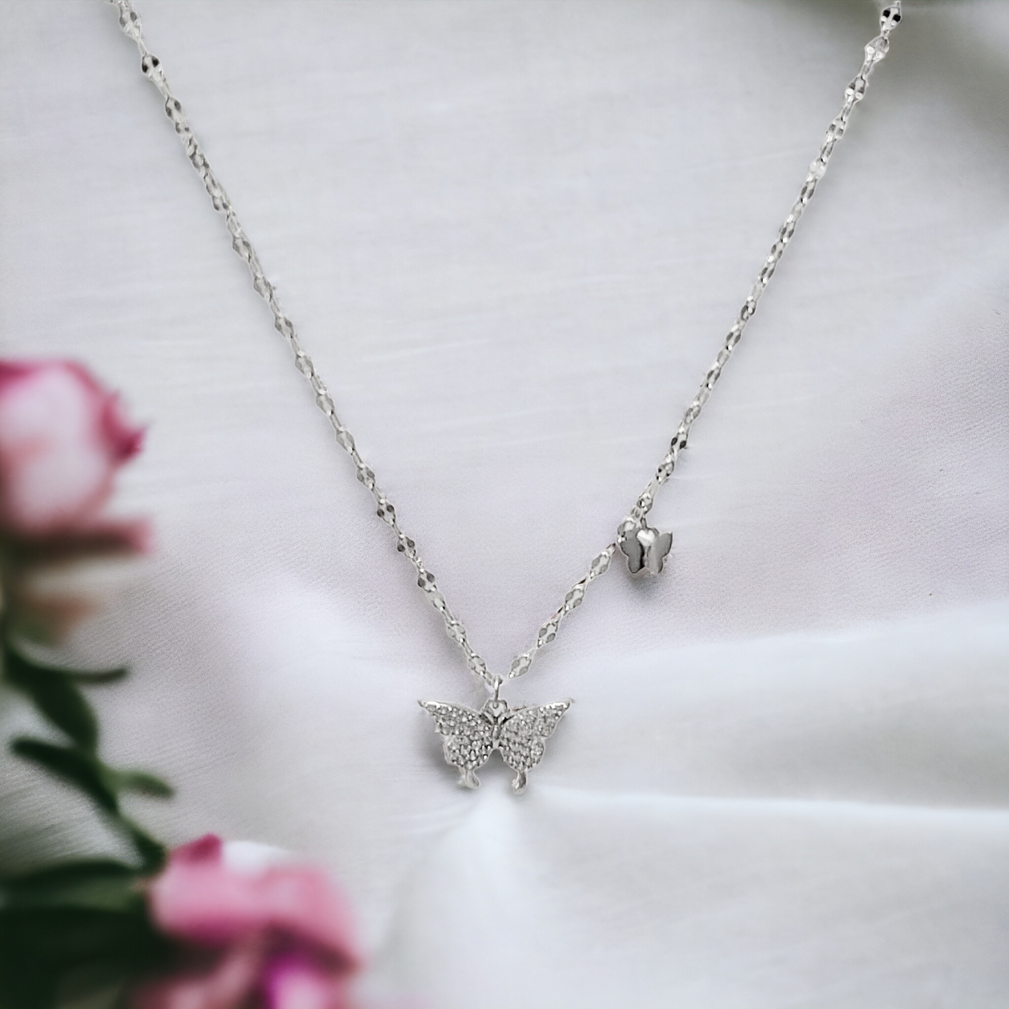 Butterfly Couple Chain