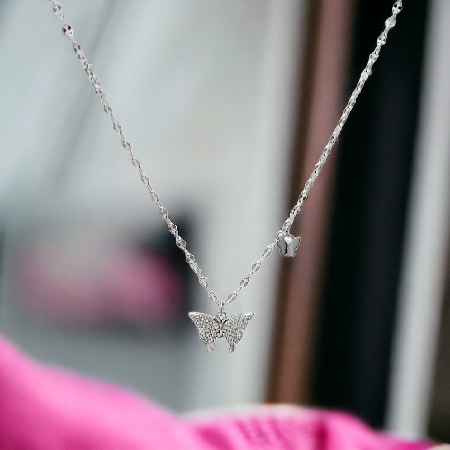 Butterfly Couple Chain
