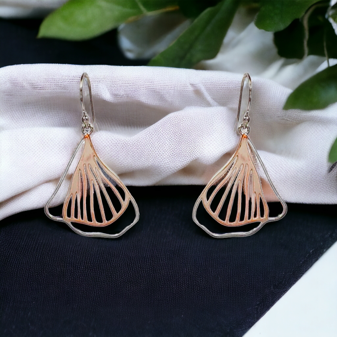 Rosegold Silver Tassel Hangs
