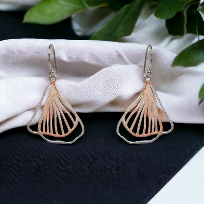 Rosegold Silver Tassel Hangs