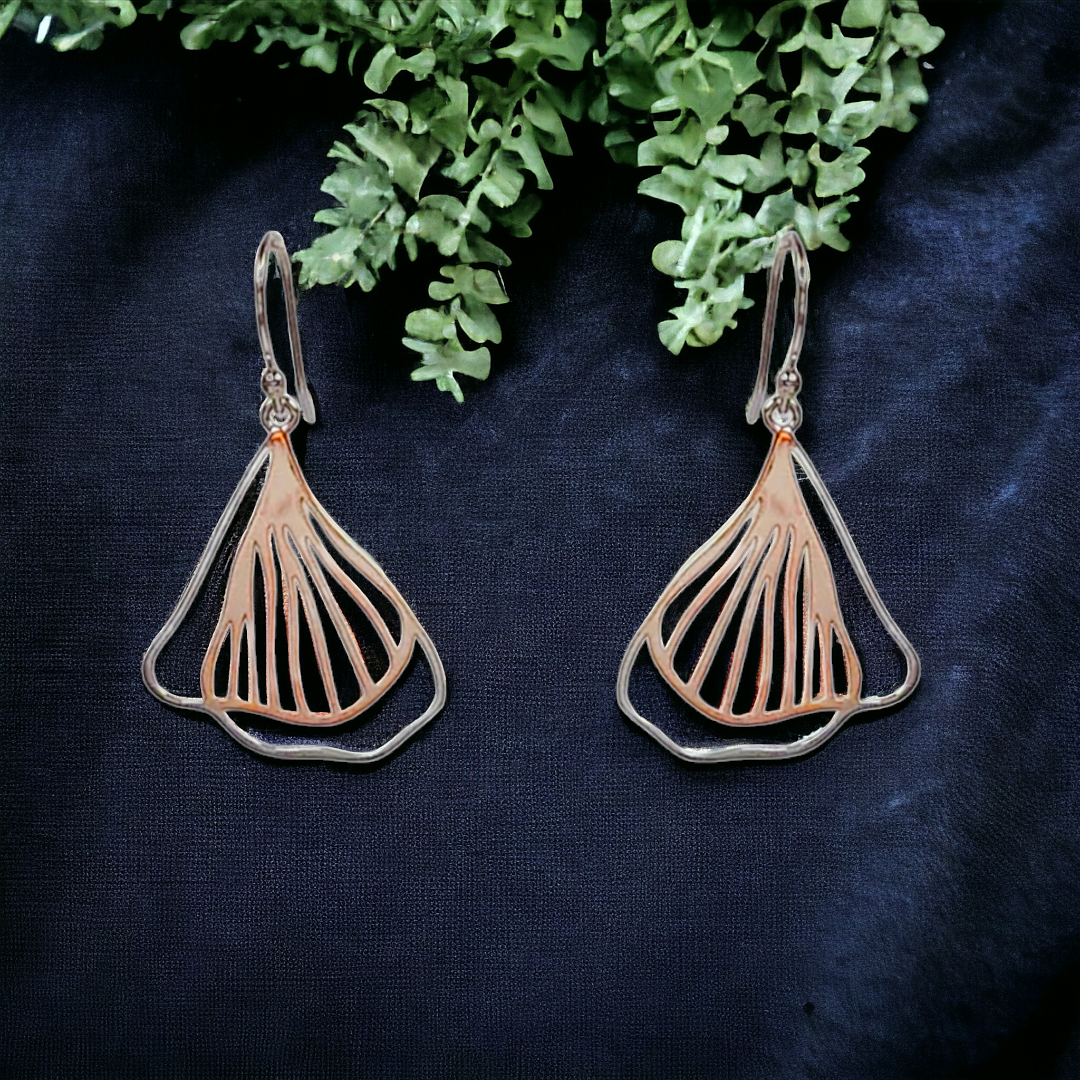 Rosegold Silver Tassel Hangs