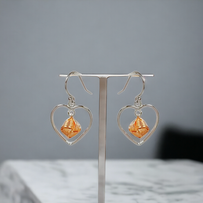 Rosegold Heart Bond Hangs