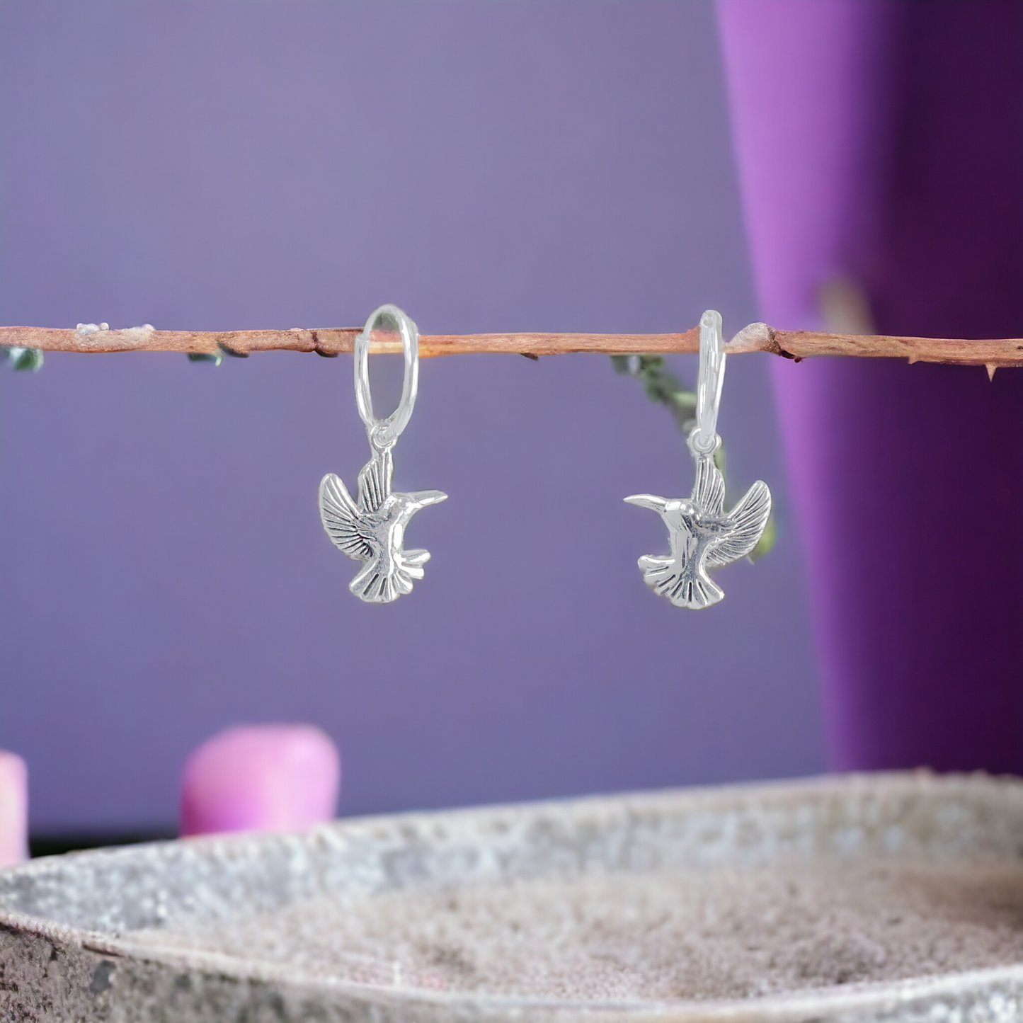 Humming Bird Earrings