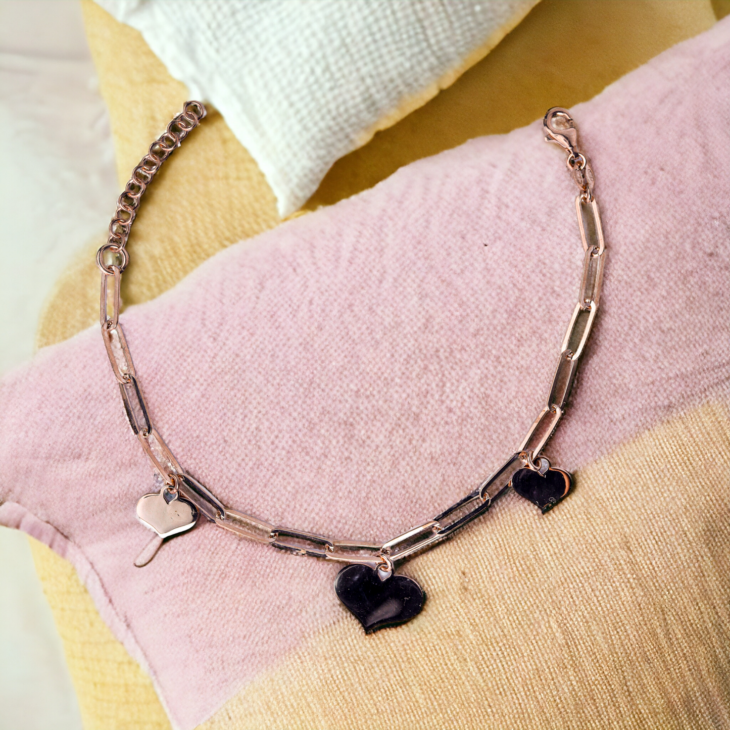 Rosegold Heart Bracelet