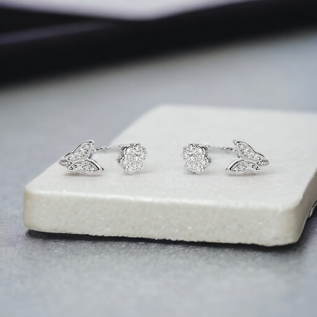 Butterfly Flower Toe Ring