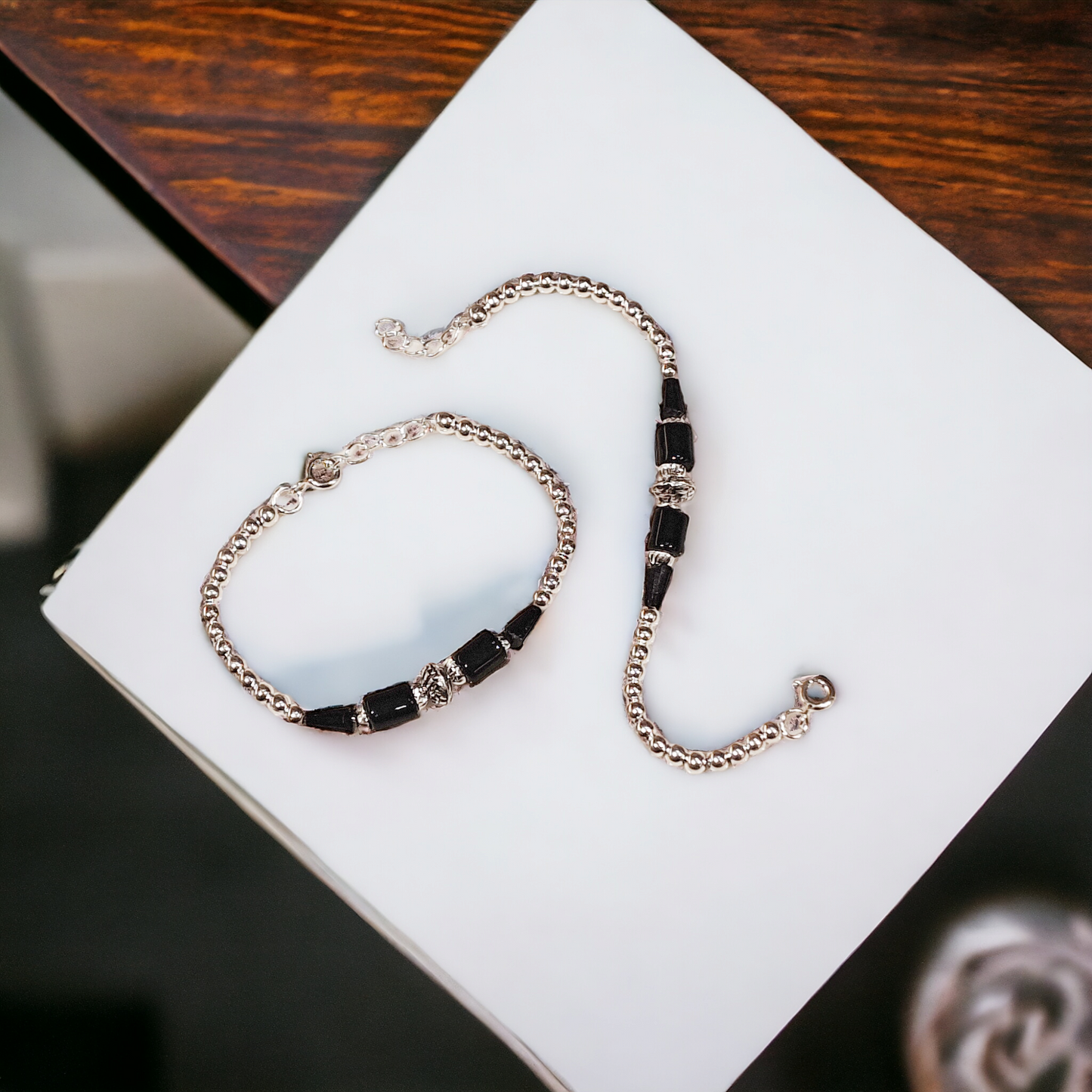 Silver Ball Baby Bracelet