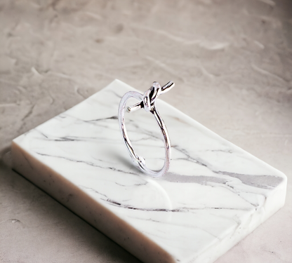 Knot Silver Ring