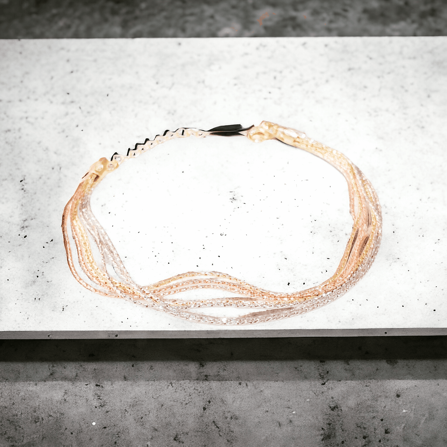 7 Line Multistrand Bracelet