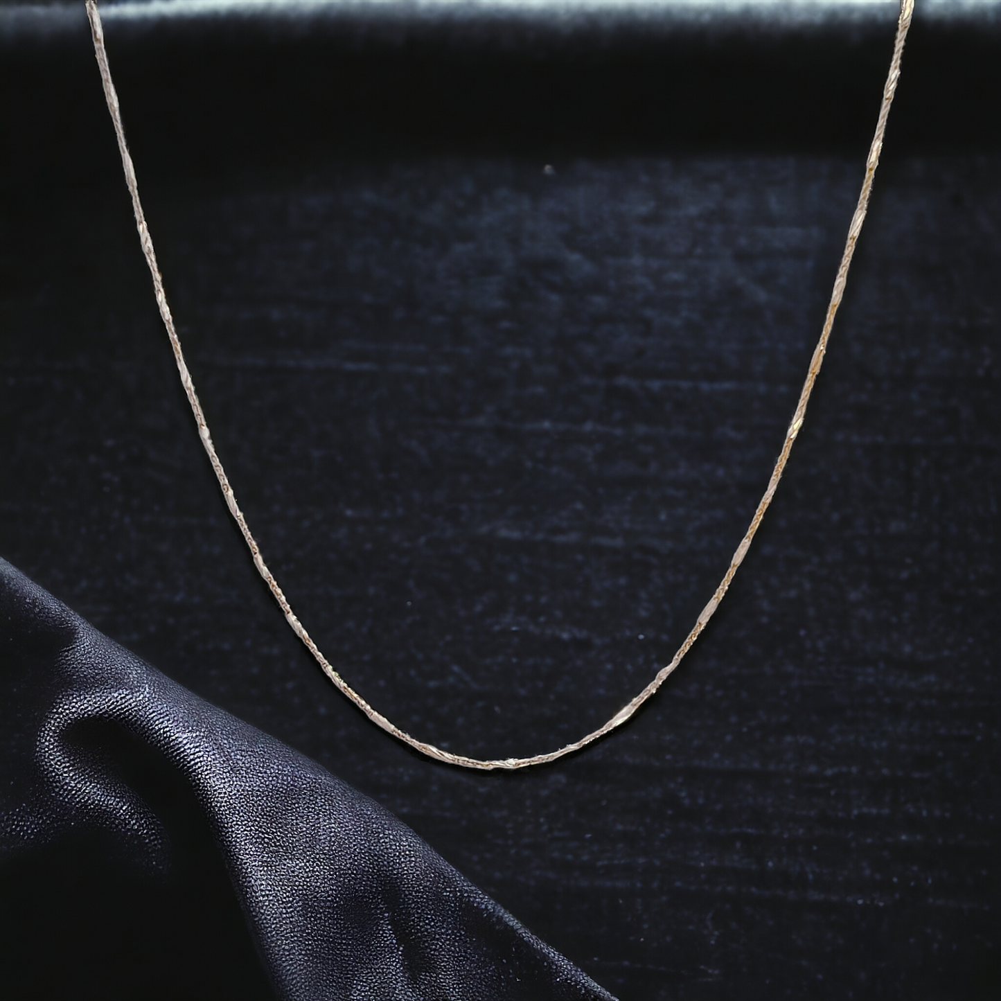 Silver Pipe Chain