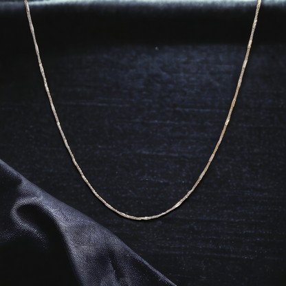 Silver Pipe Chain