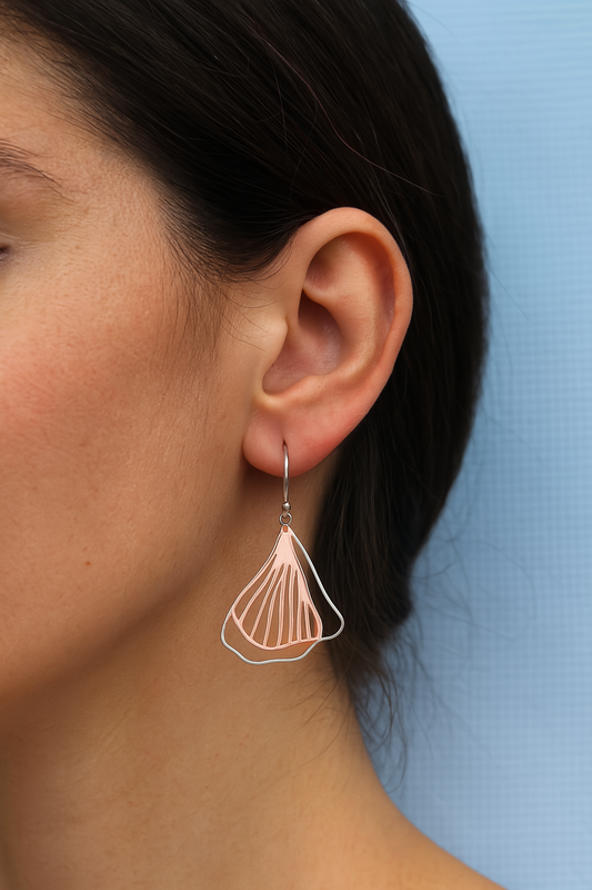 Rosegold Silver Tassel Hangs