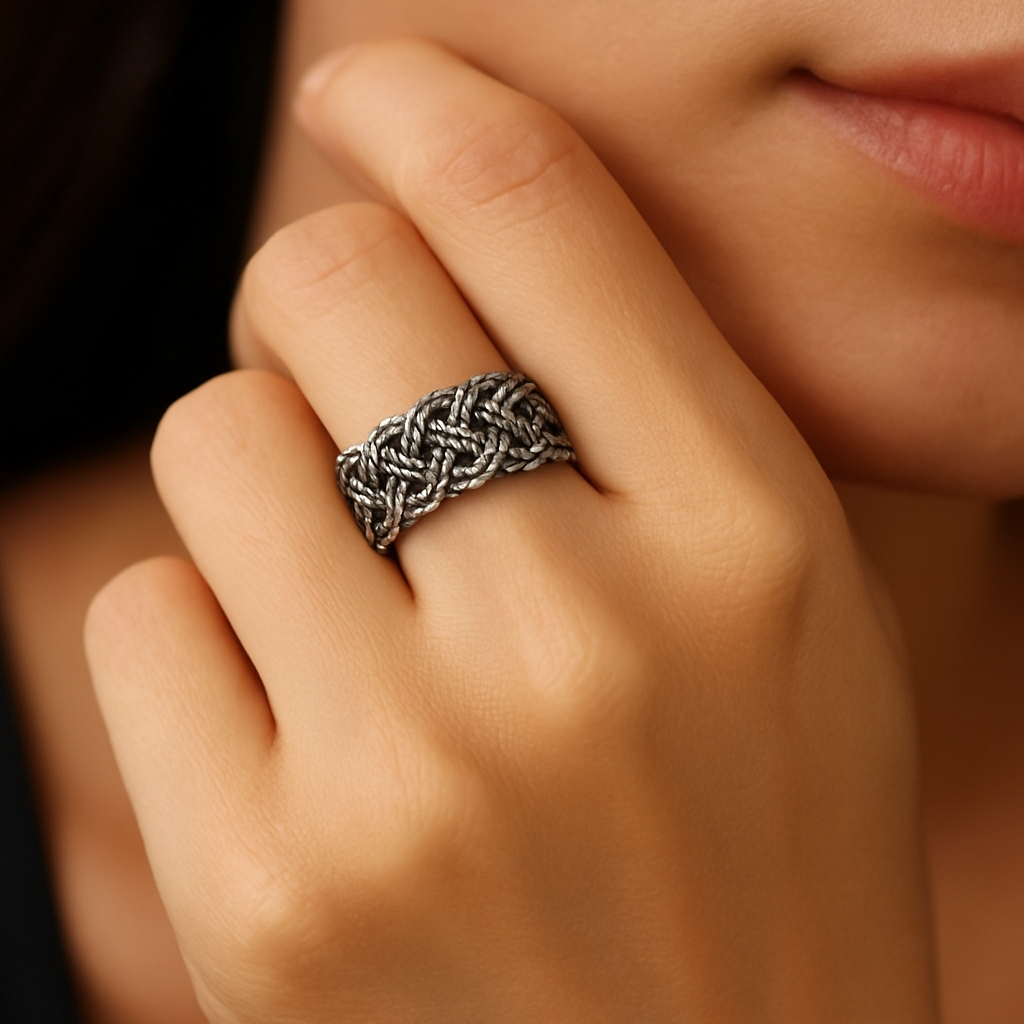 HANDCRAFTED BRAIDED RING