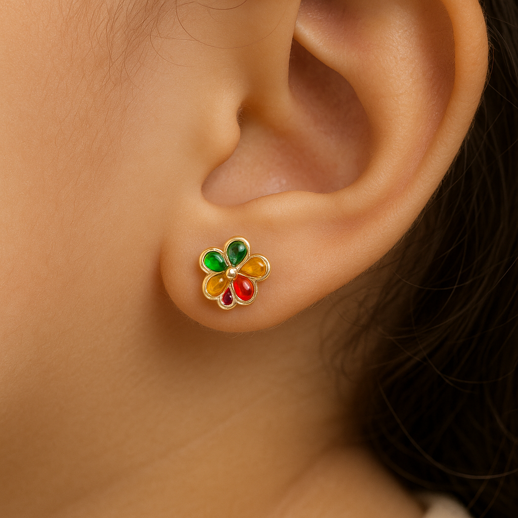Pack of 3 Baby Charms Studs