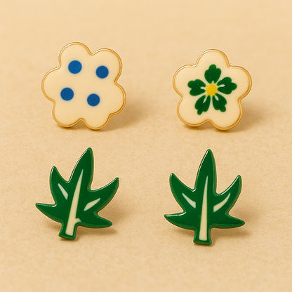 Pack of 3 Baby Charms Studs