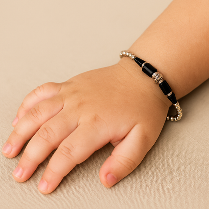 Silver Ball Baby Bracelet