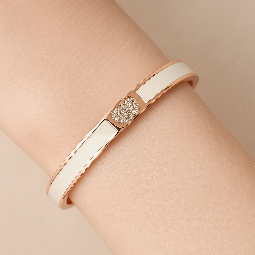 CZ Heart Bracelet