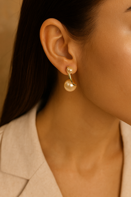 Two Pearl Rosegold Tops