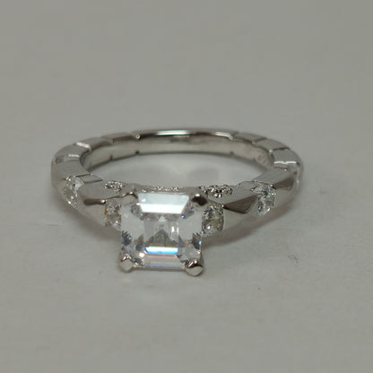 Silver Solitaire Ring (SS02)