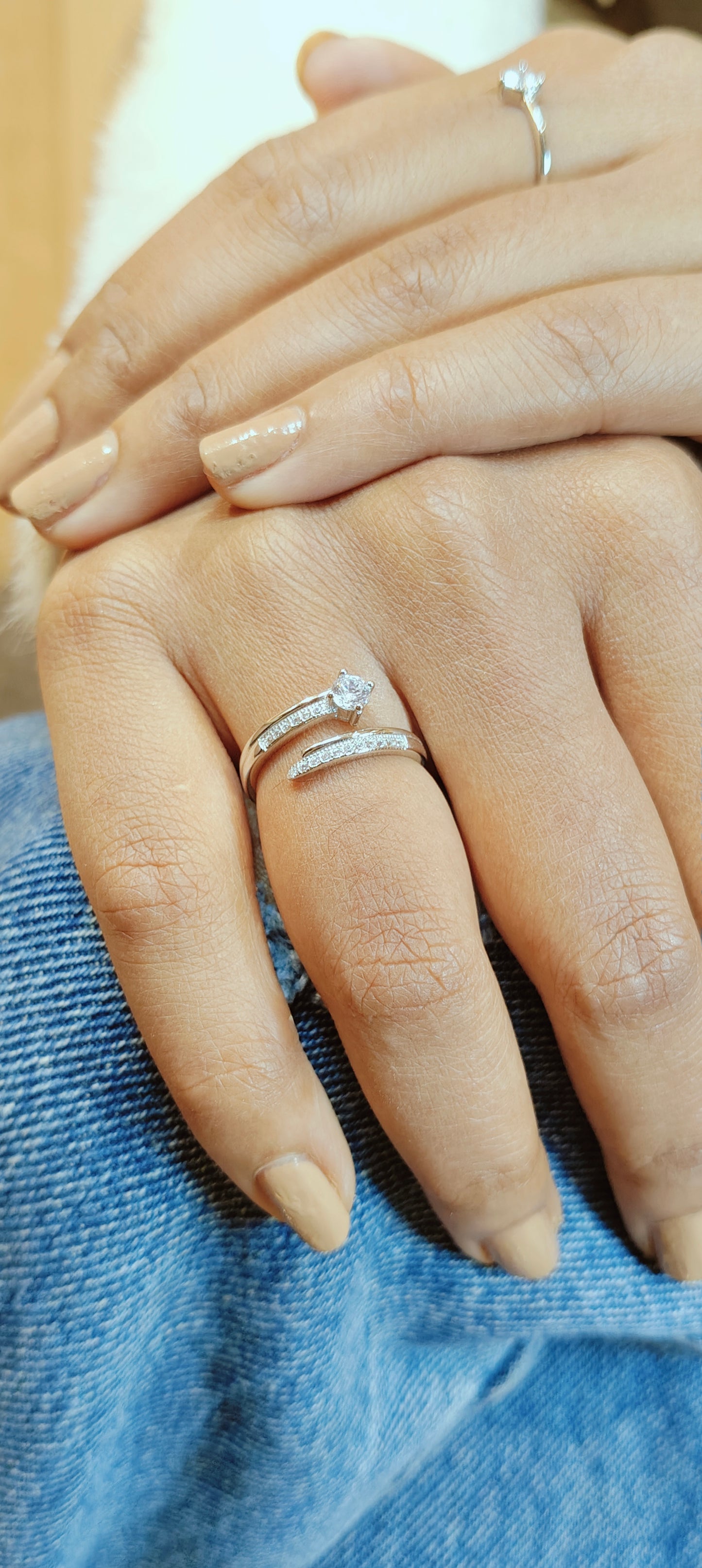 Comet Silver Ring